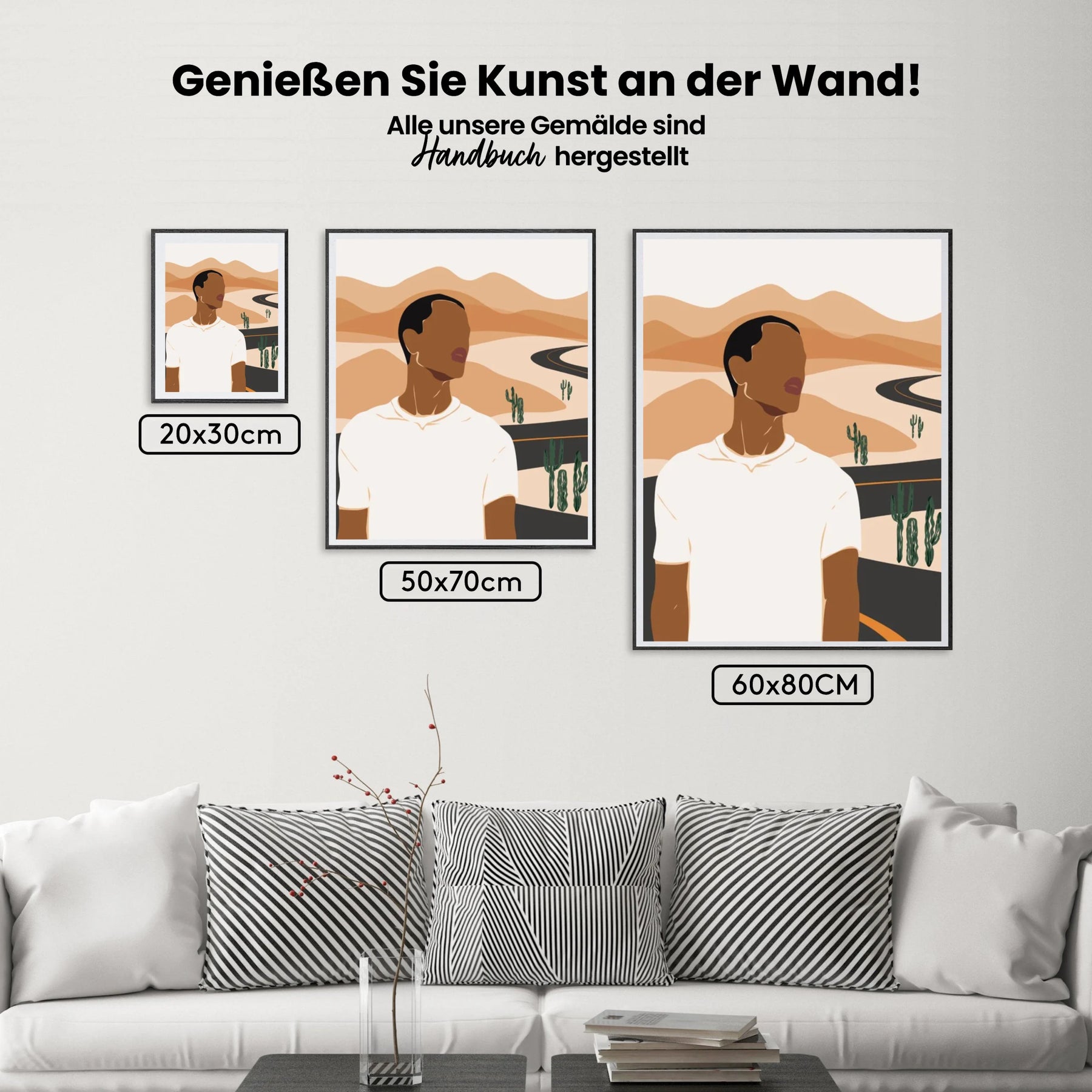Malen nach Zahlen – Personen Illustrationen 23