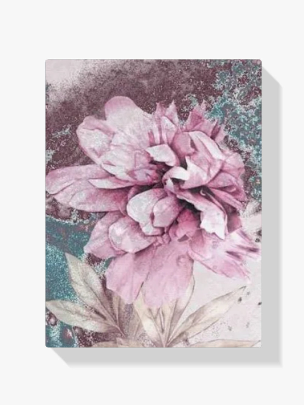 Malen nach Zahlen – Rosa Blume