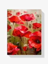 Malen nach Zahlen – Rote Blumen