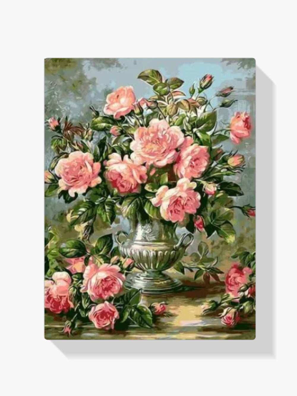 Malen nach Zahlen – Schöne Blumen in der Vase