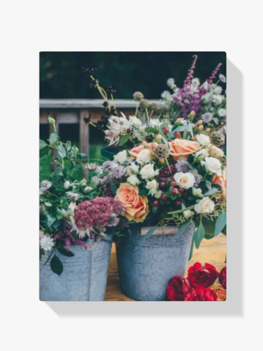 Malen nach Zahlen – Schöner Blumenstrauß in Emmer
