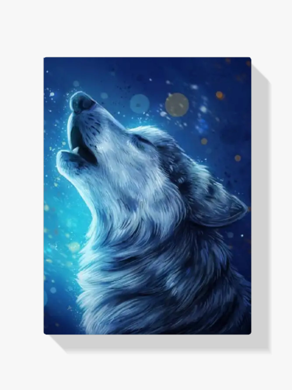 Malen nach Zahlen – Schönes Wolfsgeheul