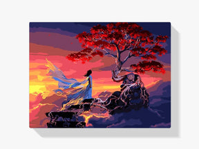 Malen nach Zahlen – Sehnsuchtsbaum