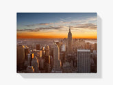 Malen nach Zahlen – Sonnenuntergang über Manhattan – New York