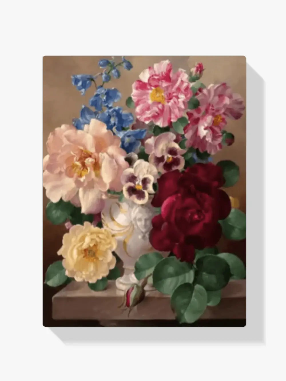 Malen nach Zahlen – Stillleben Blumen