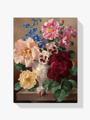 Malen nach Zahlen – Stillleben Blumen