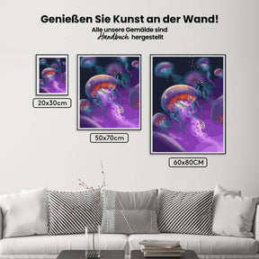 Malen nach Zahlen – Unterwasser-Fantasie