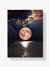 Malen nach Zahlen – Vollmond