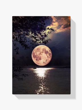 Malen nach Zahlen – Vollmond