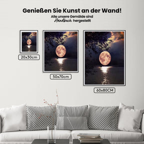 Malen nach Zahlen – Vollmond