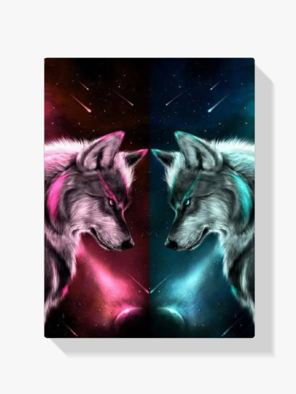 Malen nach Zahlen – Wolf Liebe