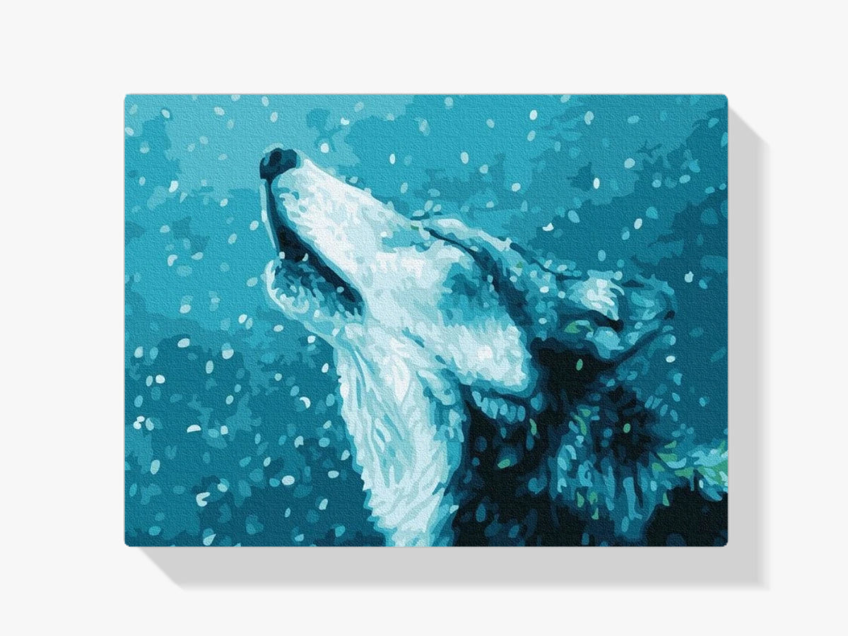 Malen nach Zahlen – Wolfsgeheul