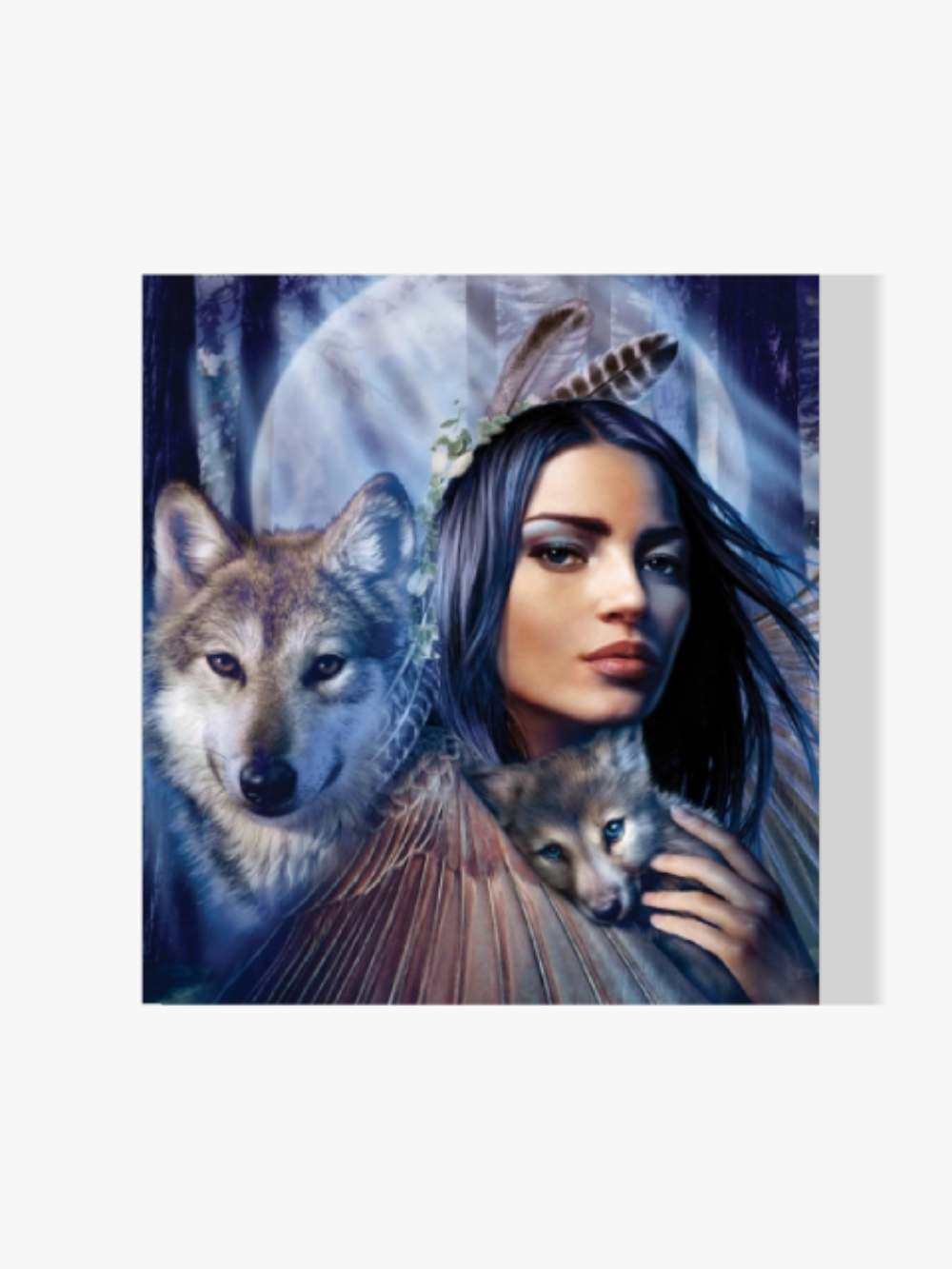 Malen nach Zahlen – Wolfsjunge