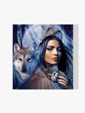 Malen nach Zahlen – Wolfsjunge