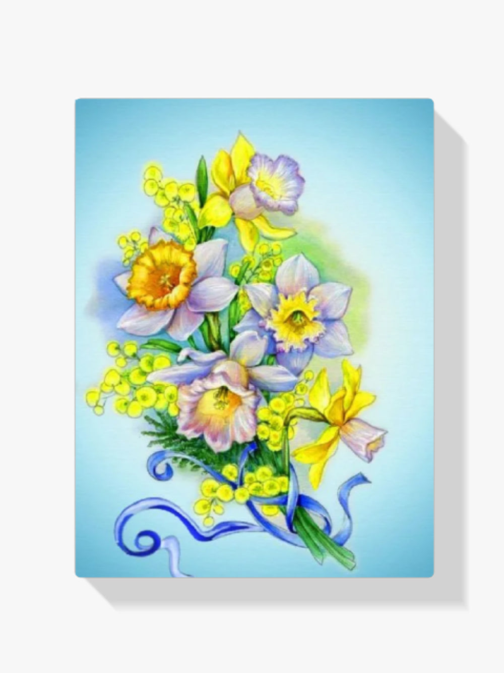 Malen nach Zahlen – Zartes Bouquet