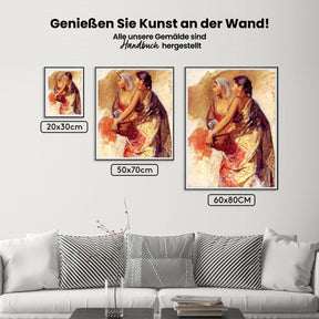 Malen nach Zahlen – Zwei Nautch Girls