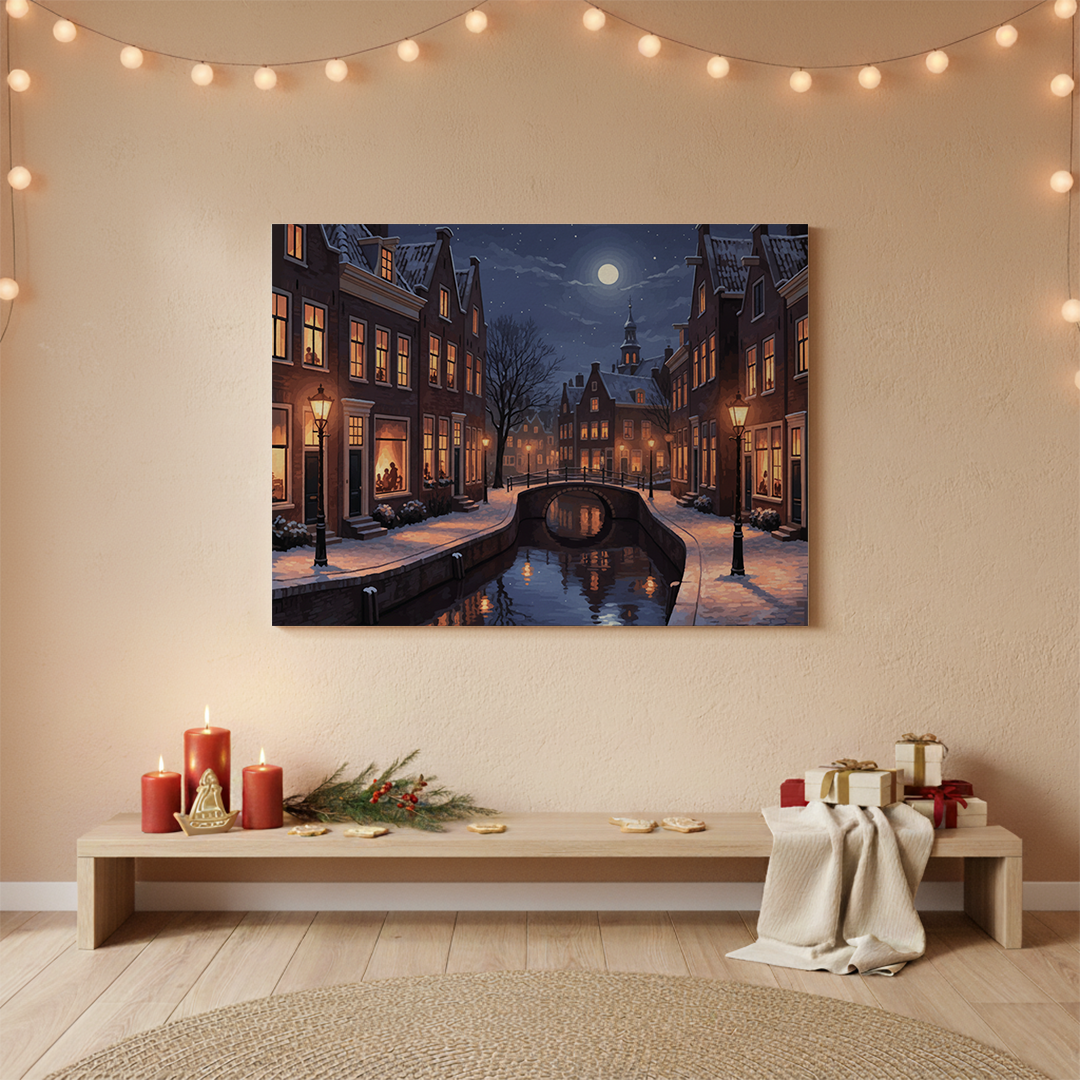 Måla efter siffror - Alfresco eftermiddag