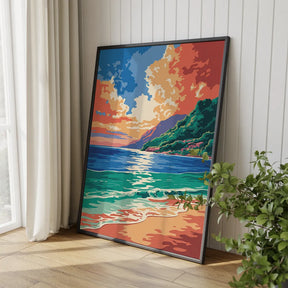 Måla efter siffror - Azure Heatwave