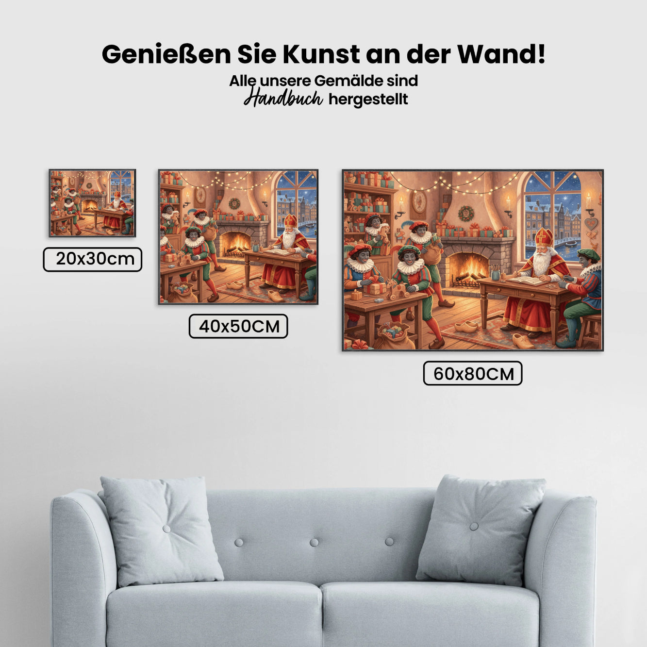 Måla efter siffror - Alfresco eftermiddag