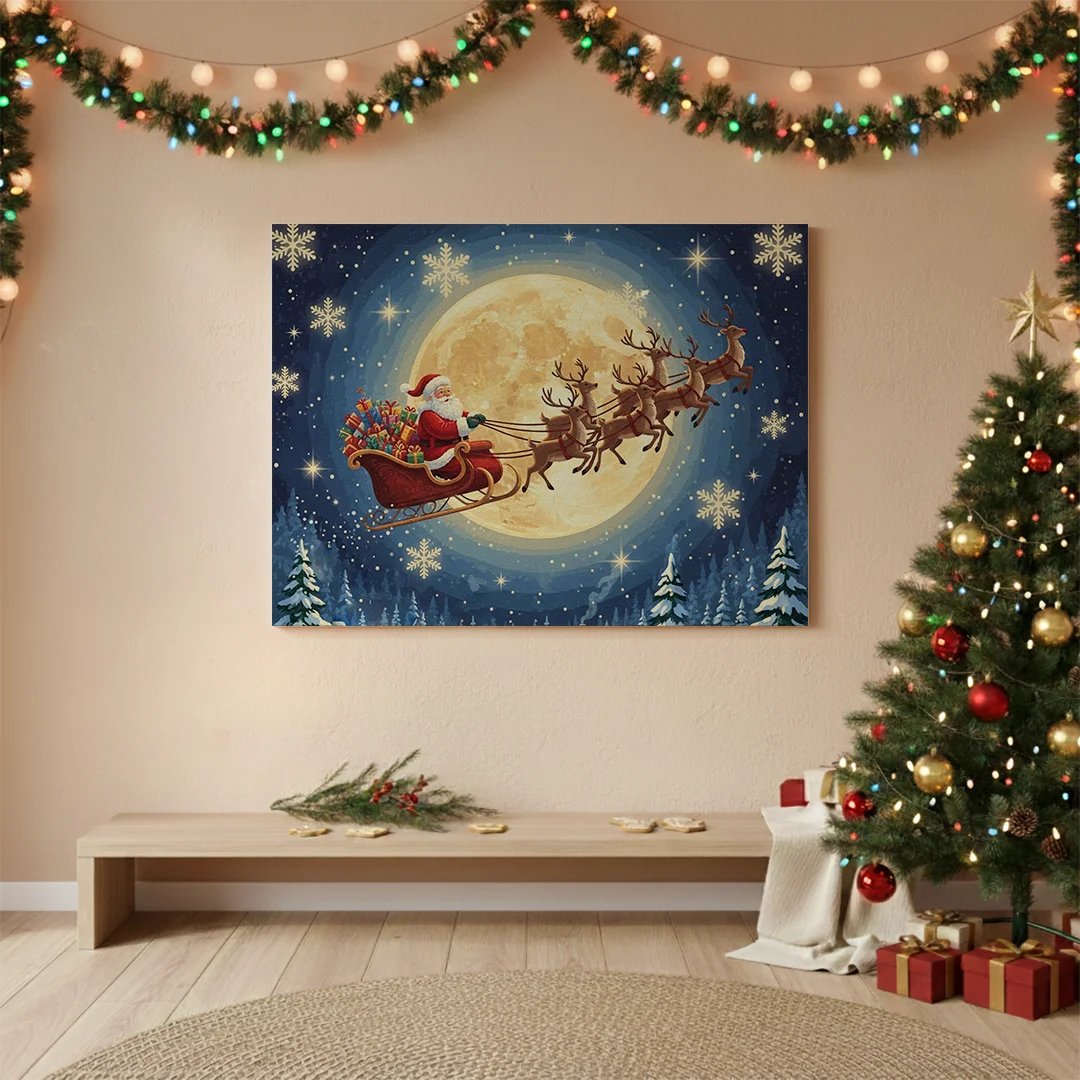 Måla efter siffror - Alfresco eftermiddag