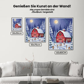 Måla efter siffror - Alfresco eftermiddag