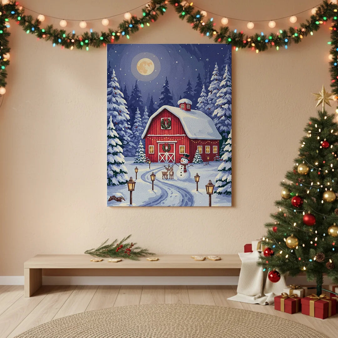 Måla efter siffror - Alfresco eftermiddag