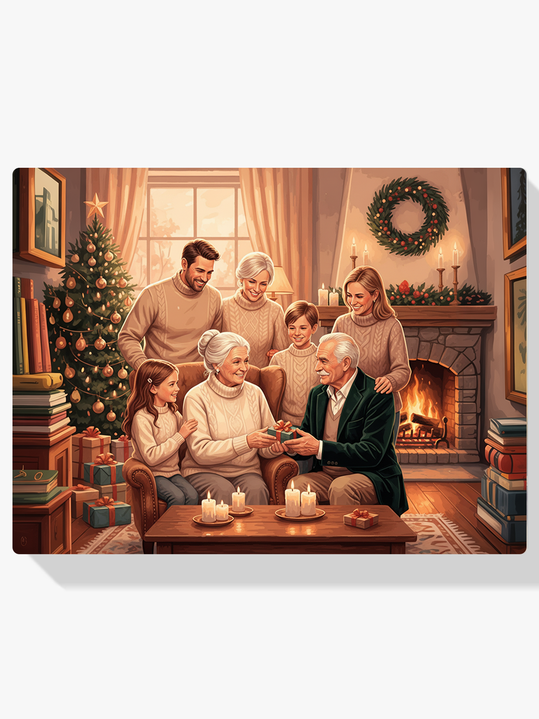 Måla efter siffror - Alfresco eftermiddag