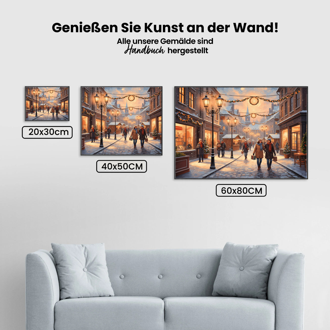 Måla efter siffror - Alfresco eftermiddag