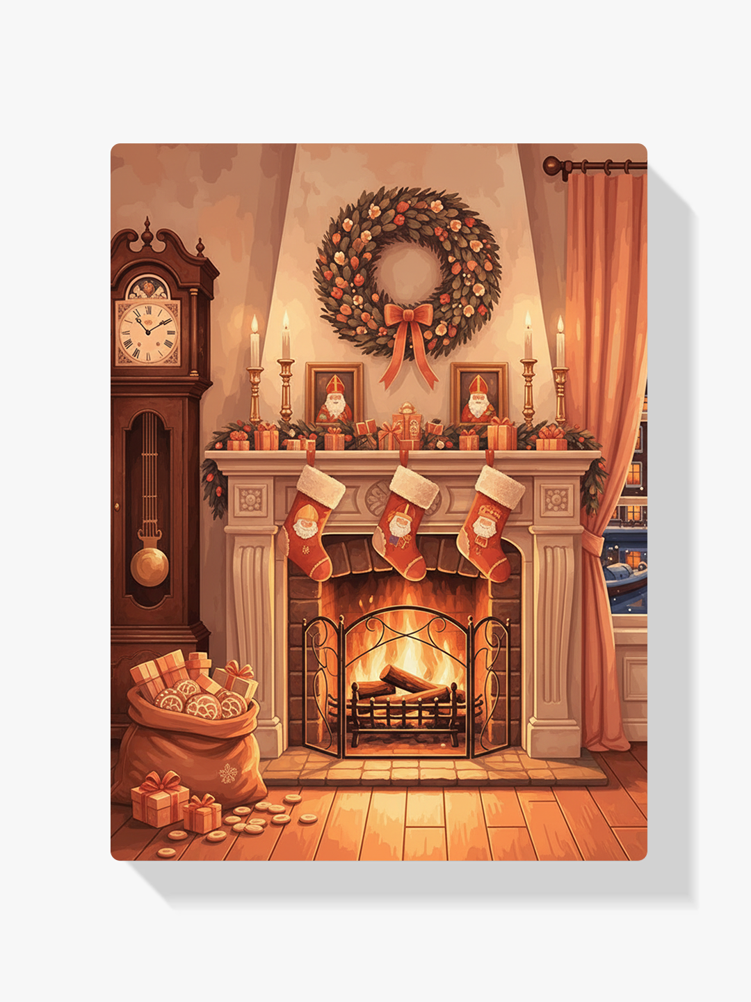 Måla efter siffror - Alfresco eftermiddag