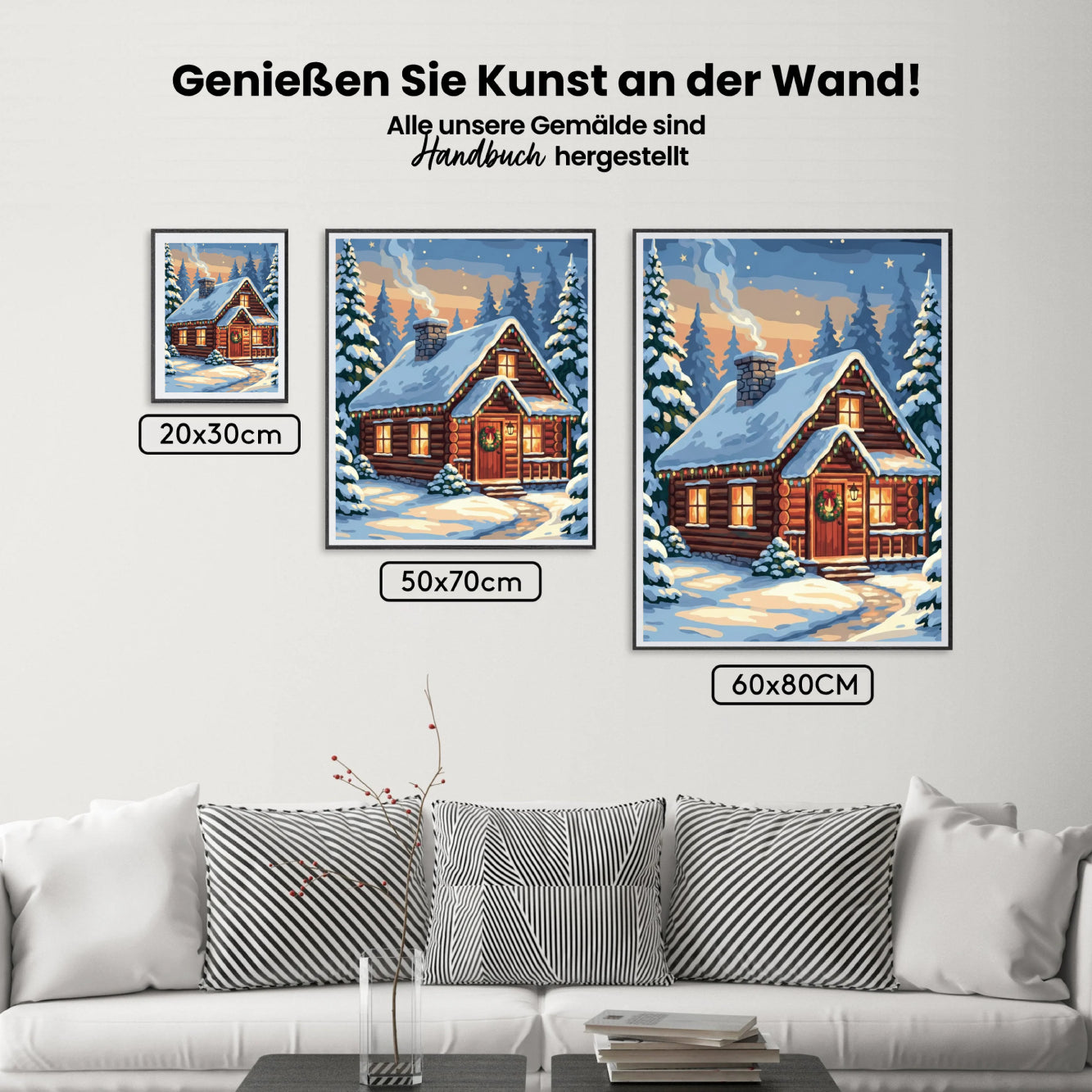 Måla efter siffror - Alfresco eftermiddag