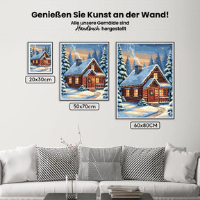 Måla efter siffror - Alfresco eftermiddag