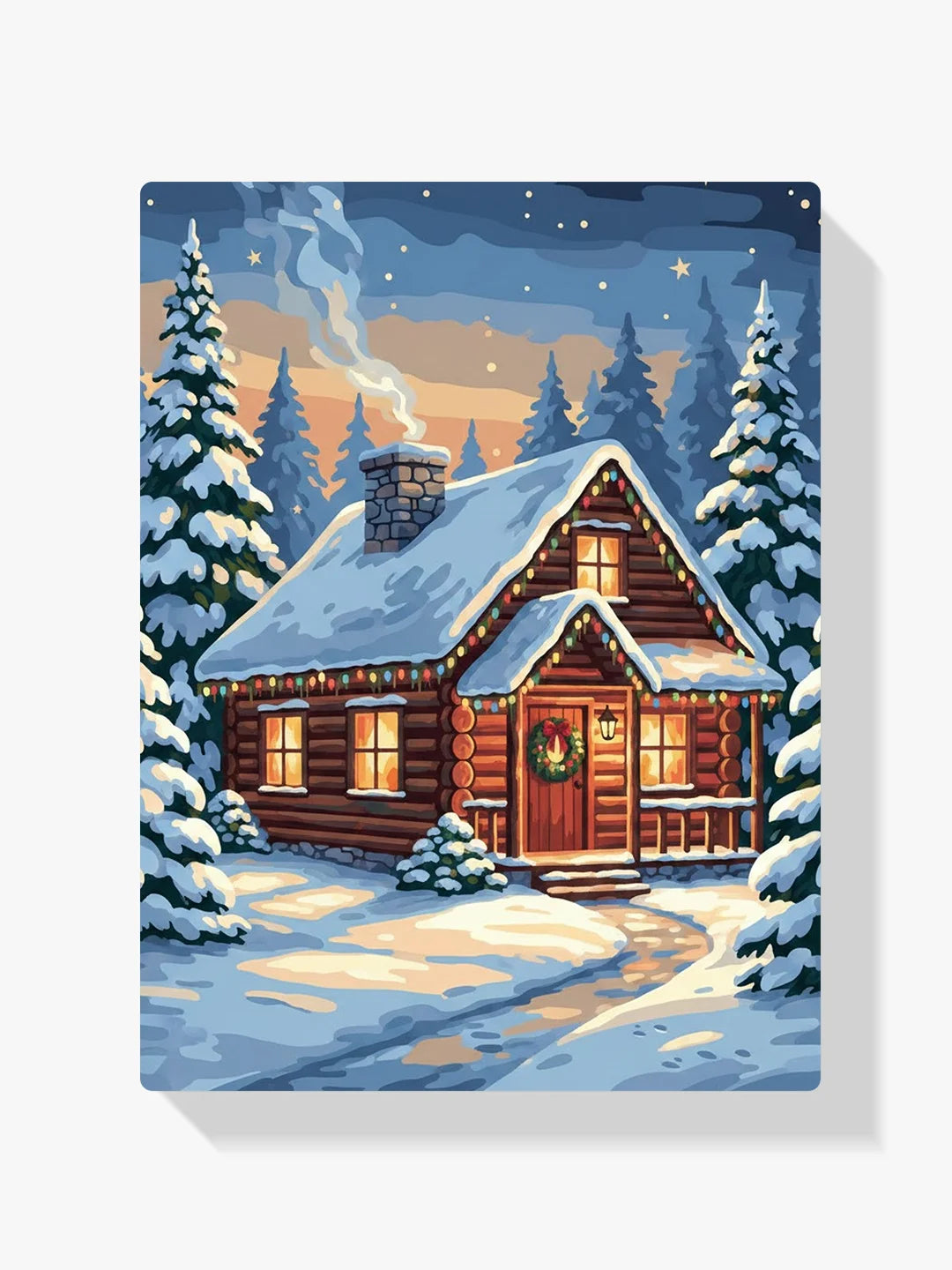 Måla efter siffror - Alfresco eftermiddag