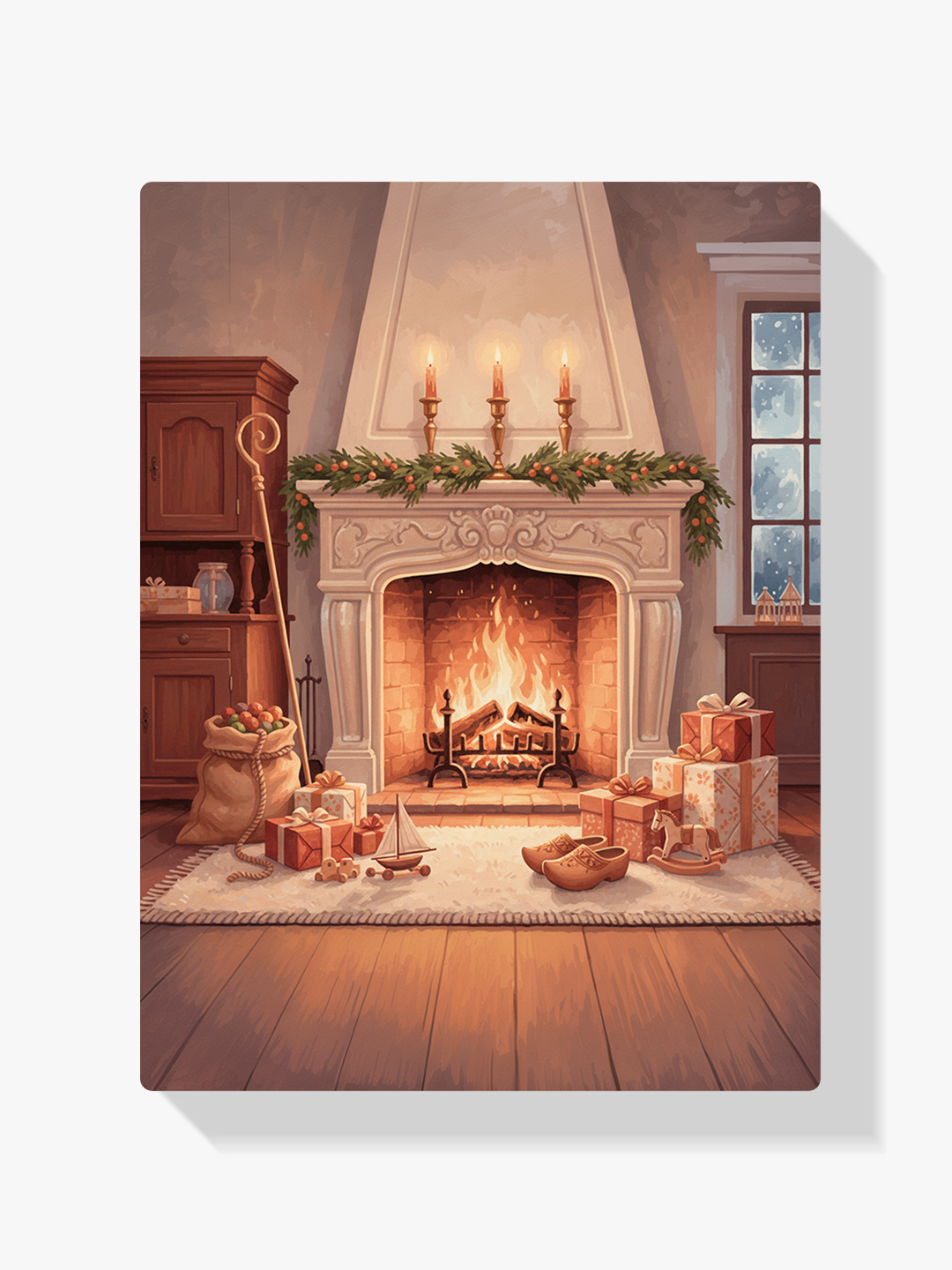 Måla efter siffror - Alfresco eftermiddag