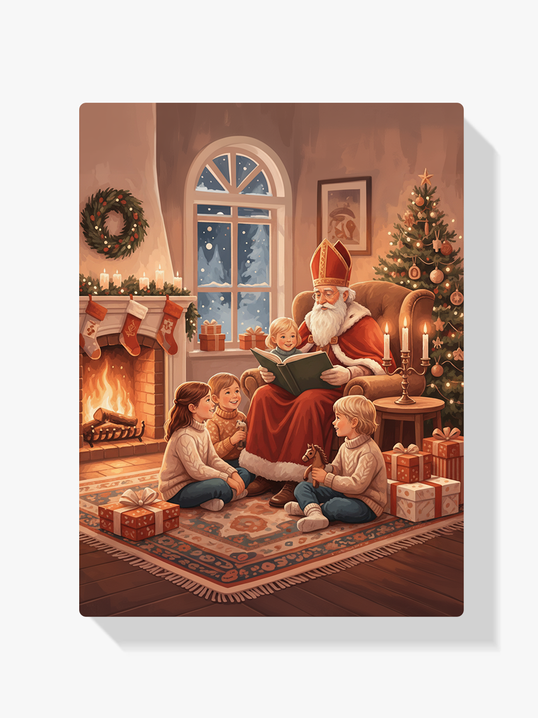 Måla efter siffror - Alfresco eftermiddag