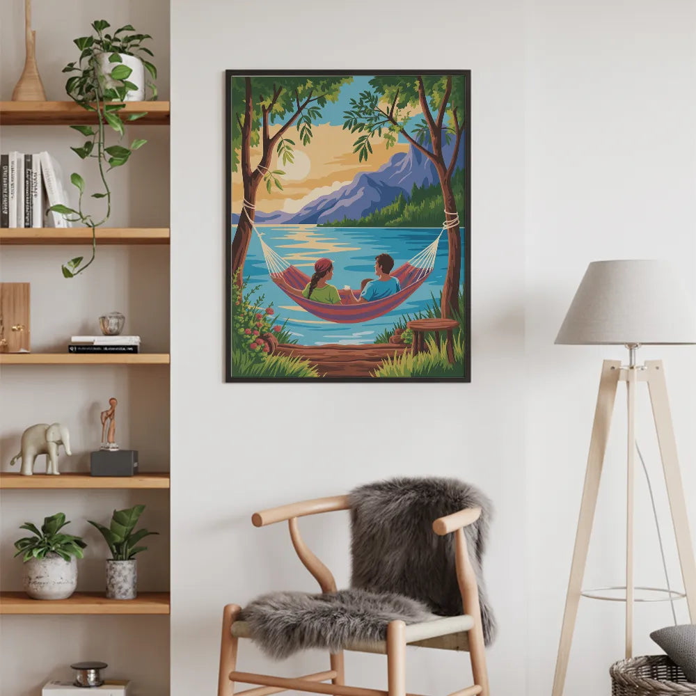 Måla efter siffror - Hammock Stories