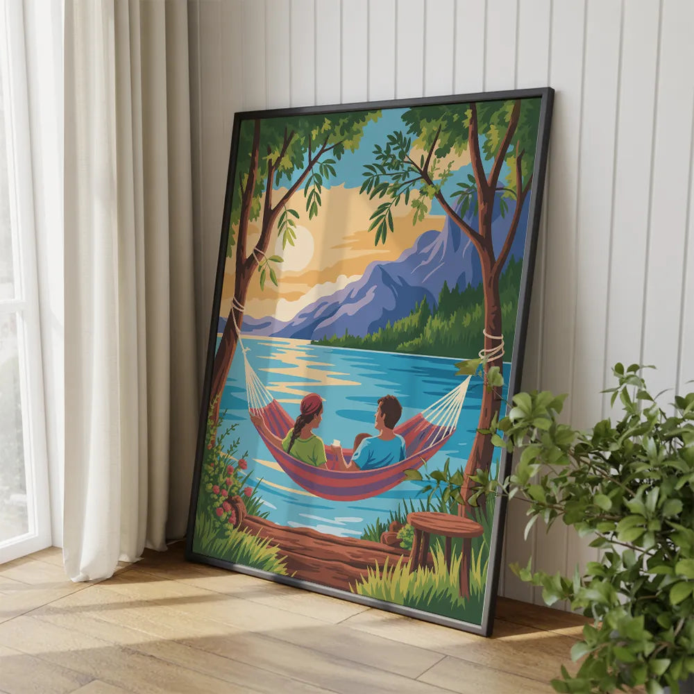 Måla efter siffror - Hammock Stories