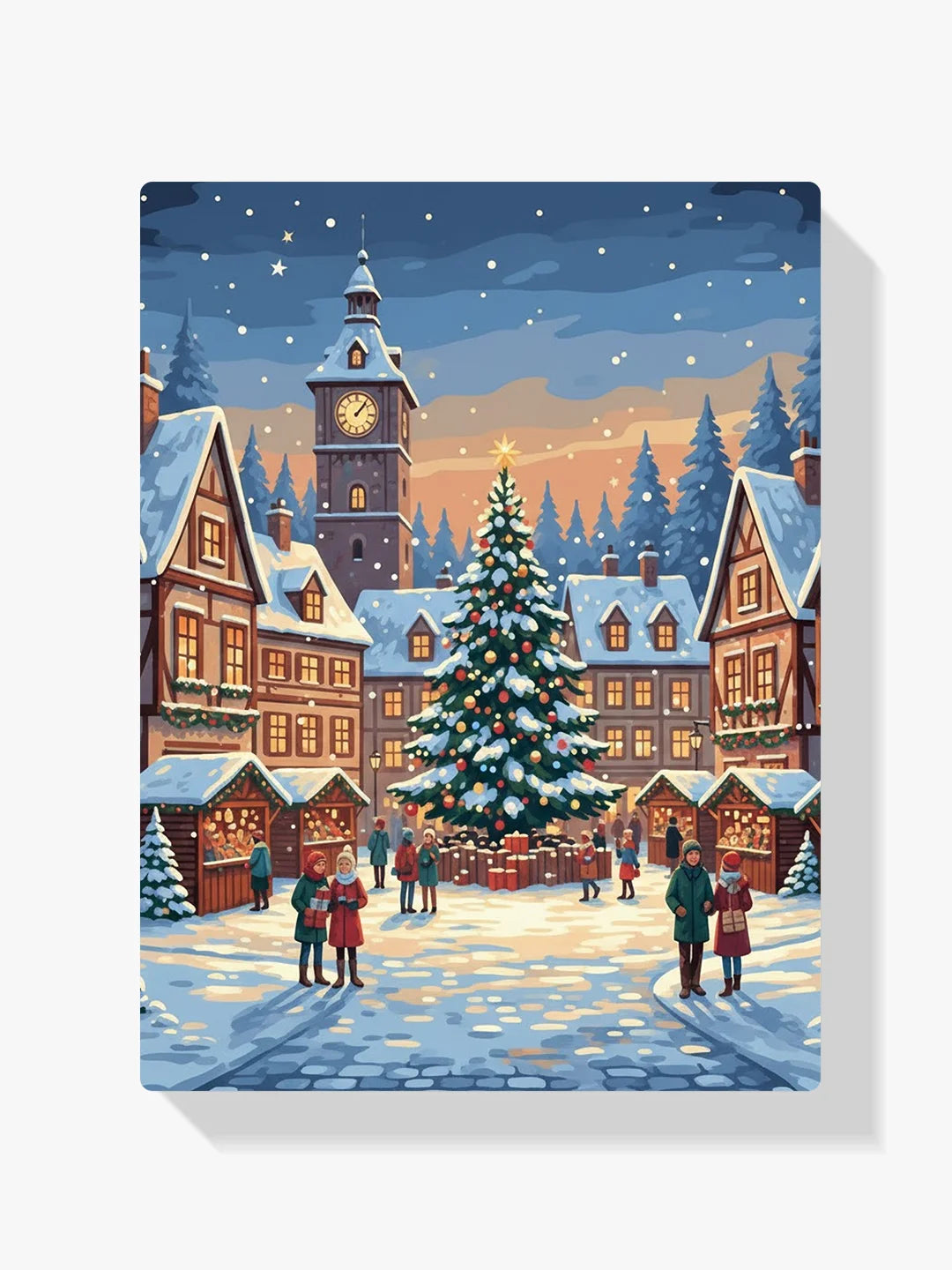 Måla efter siffror - Alfresco eftermiddag