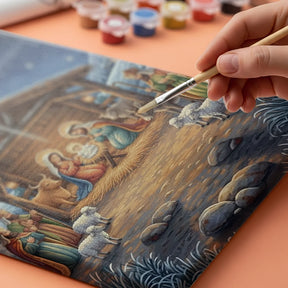 Måla efter siffror - Alfresco eftermiddag