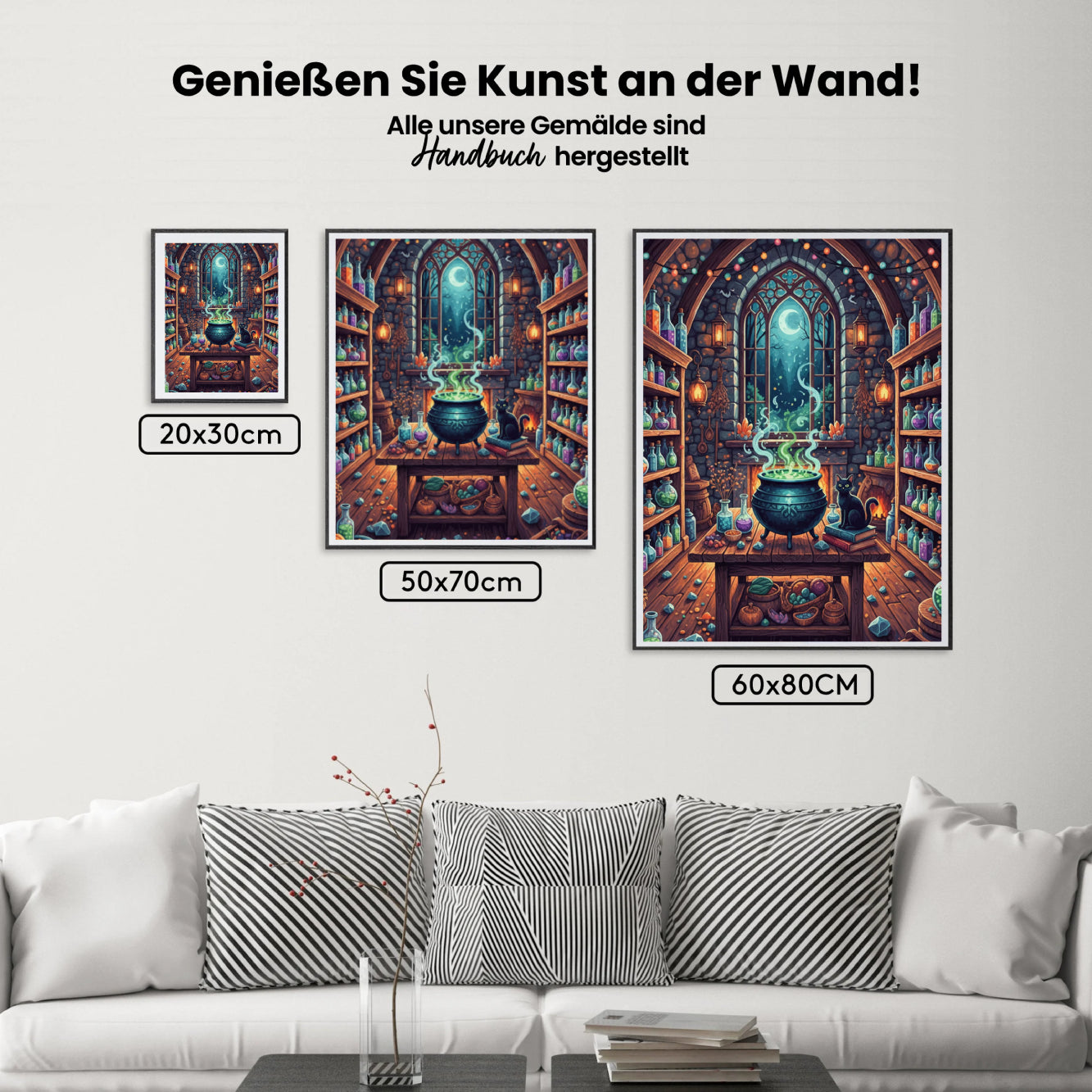 Måla efter siffror - Alfresco eftermiddag