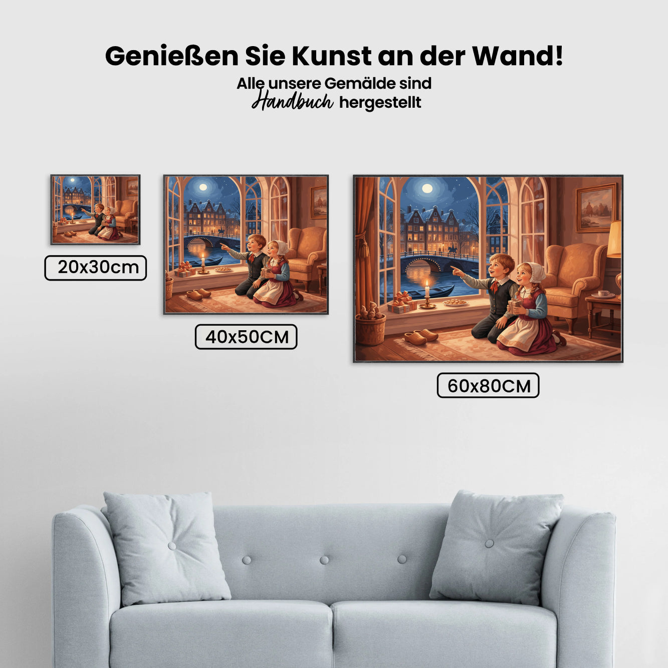 Måla efter siffror - Alfresco eftermiddag