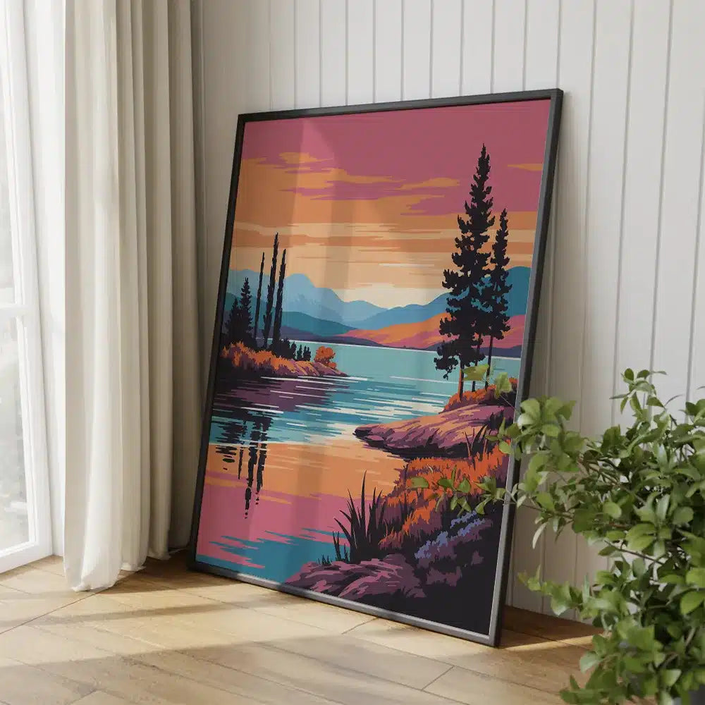 Måla efter siffror - Mandarin Horizon
