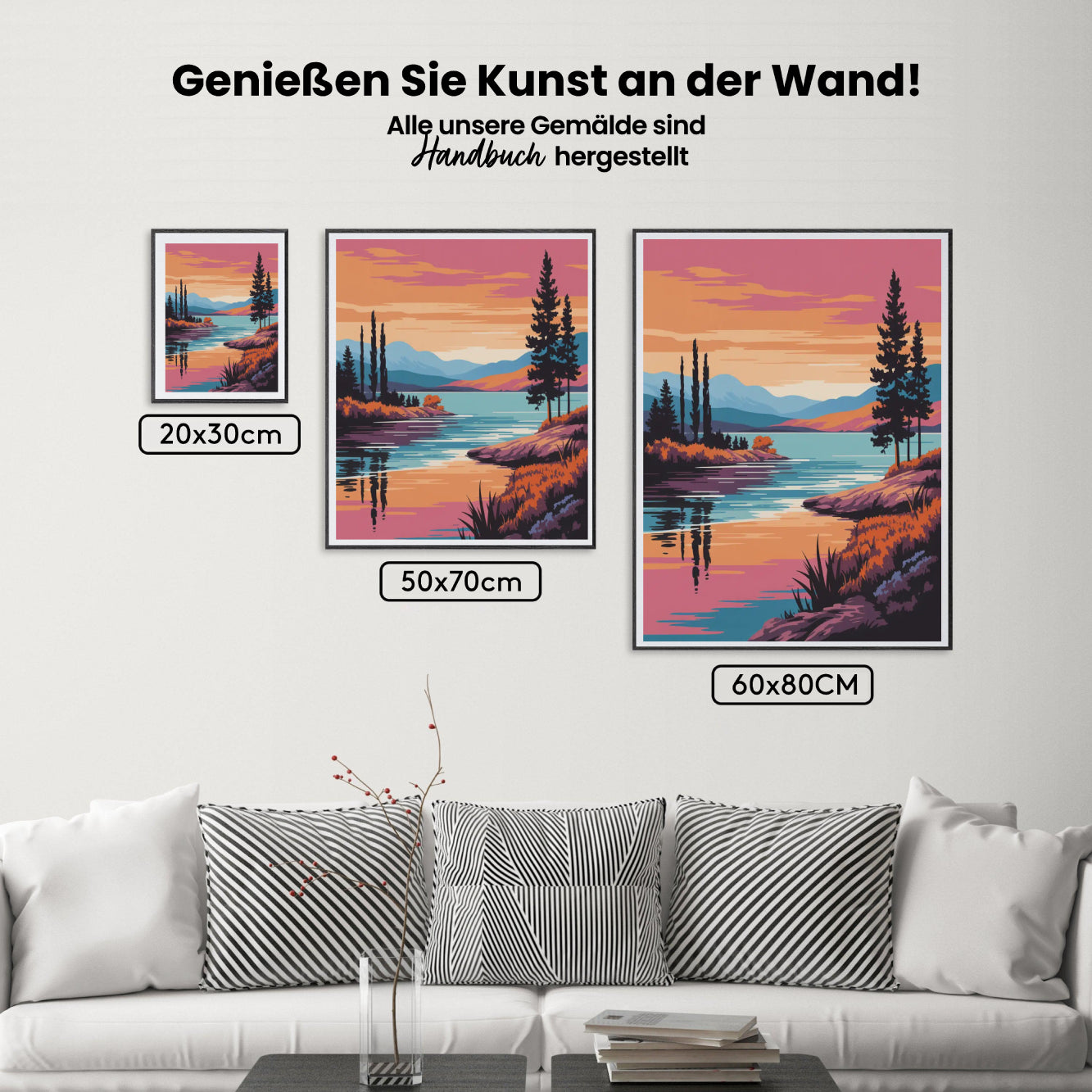 Måla efter siffror - Mandarin Horizon