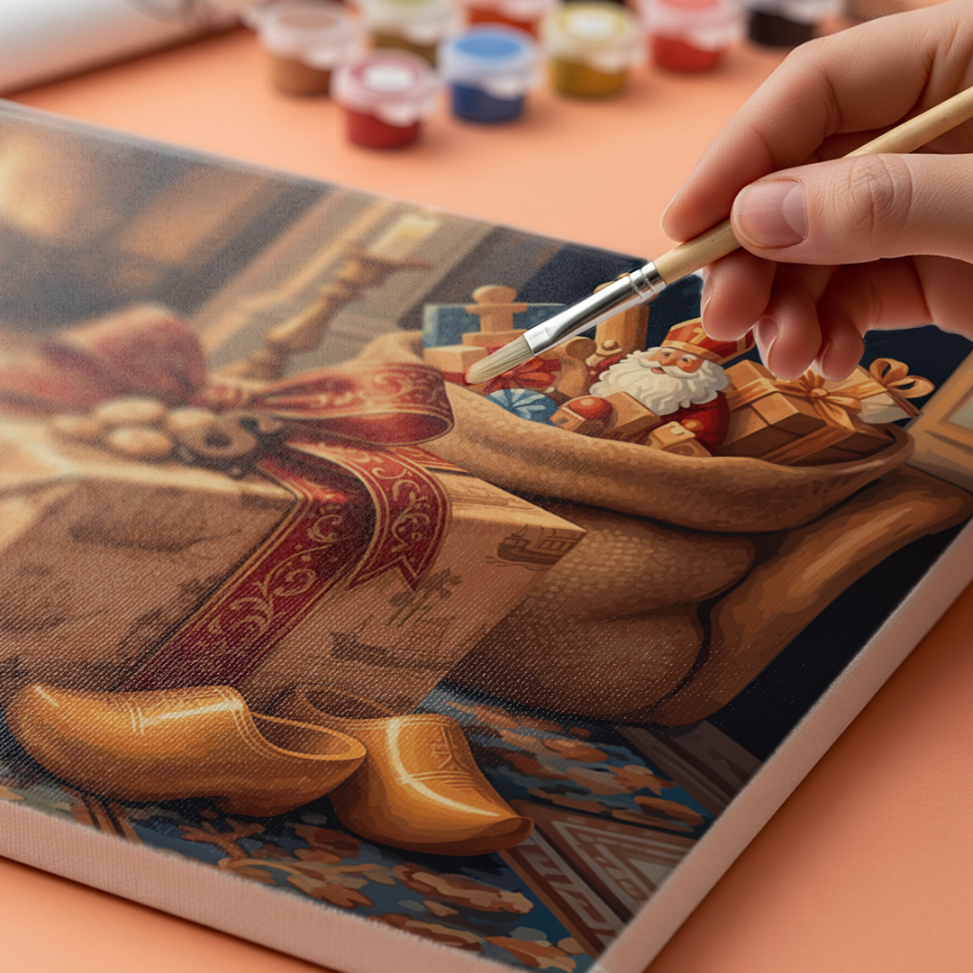 Måla efter siffror - Alfresco eftermiddag