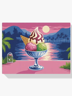 Måla efter siffror - Moonlight Gelato