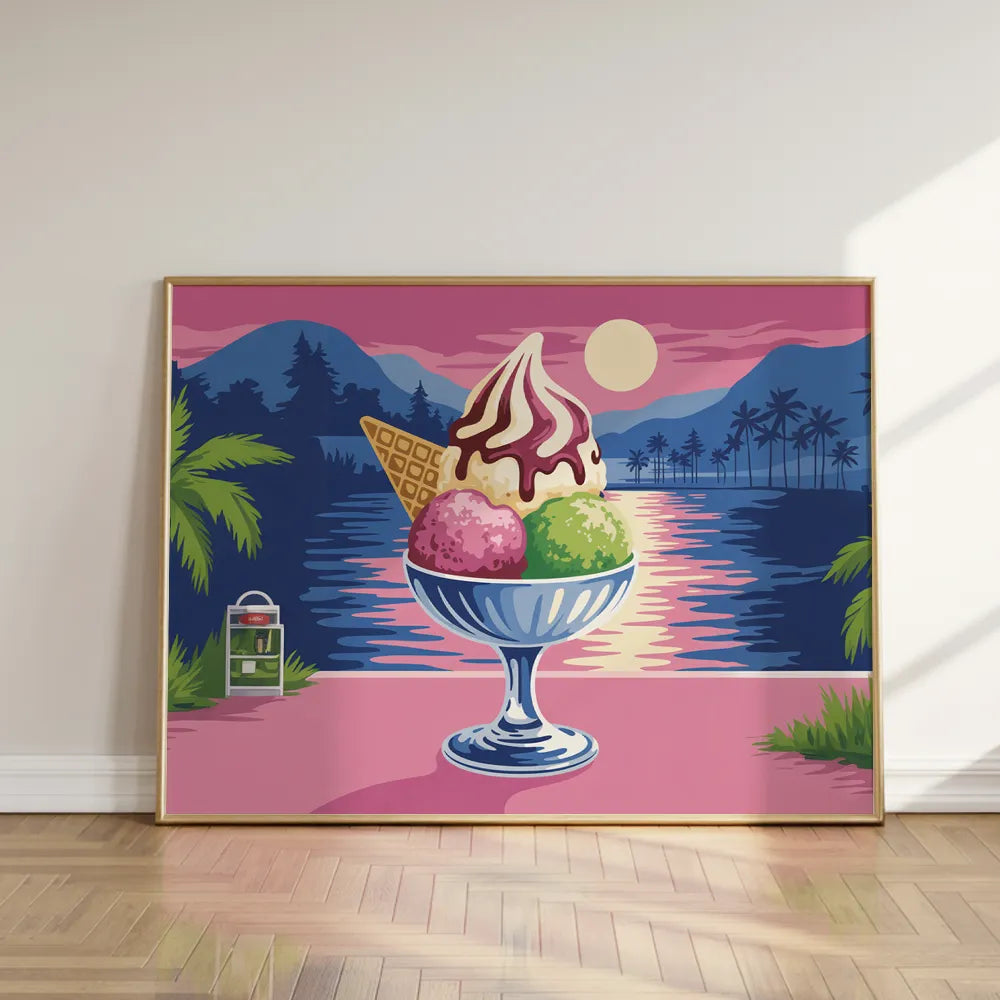 Måla efter siffror - Moonlight Gelato