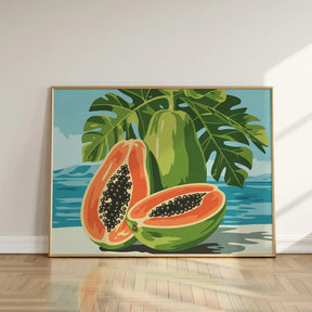 Måla efter siffror - Papaya Mirage