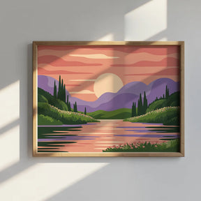 Måla efter siffror - Peachy Evenings