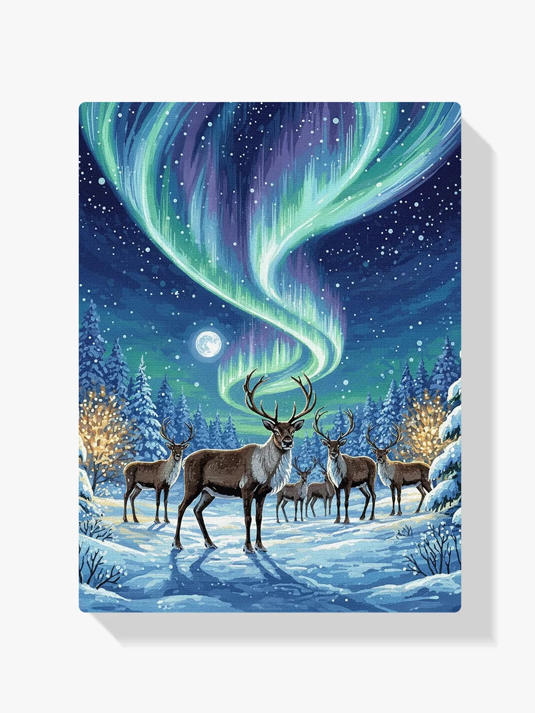 Måla efter siffror - Alfresco eftermiddag