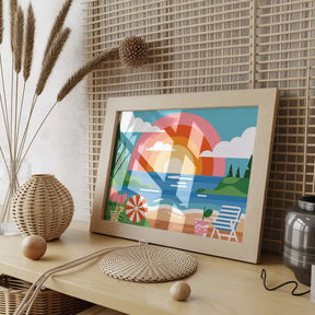 Måla efter siffror - Sommar på vinyl