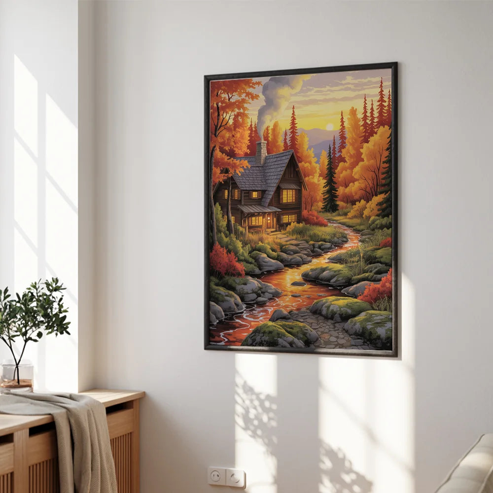 Måla efter siffror - Alfresco eftermiddag